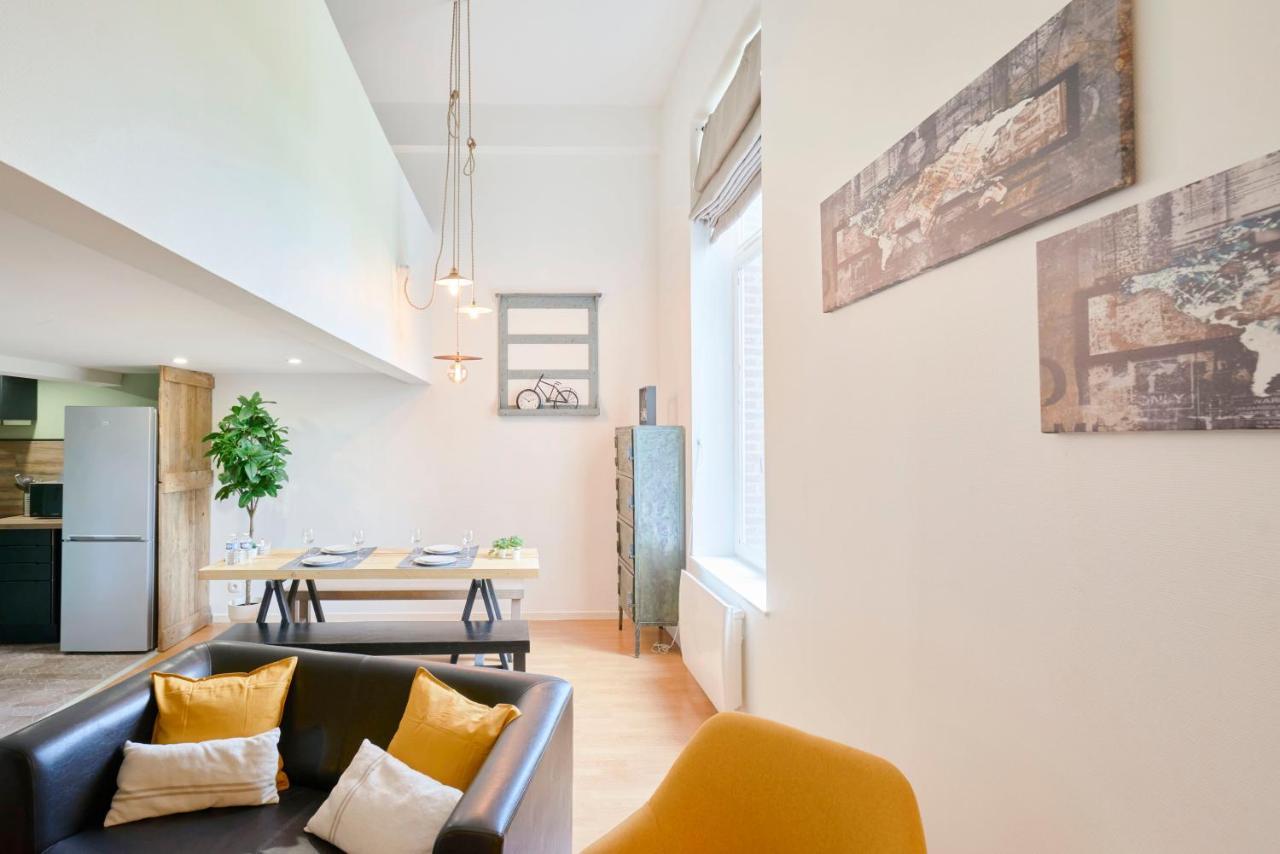Locationstourcoing - Le Loft Two Apartment Ngoại thất bức ảnh